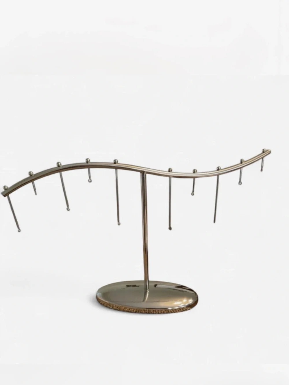 Crate & Barrel Silver Ornament Holder Centerpiece Tree – RARE NWOT